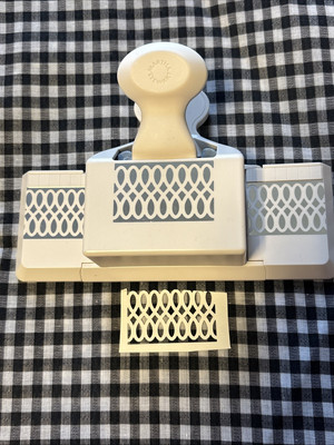 Martha Stewart Paper Punch Cutter Double Loop Deep Edge Large FAST Free Ship