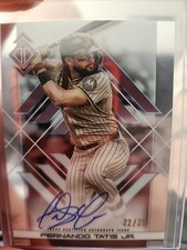 2025 Transcendent Fernando Tatis Jr Icons Chrome Autograph Variation 22/25