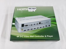 2x3 Video Wall Controller with Media Player, 4K30HZ, HDMI 1.4, HDCP1.4