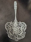 Antique WHITING Art Nouveau Sterling Silver Carnation BONBONNIERE Bon Bon Server