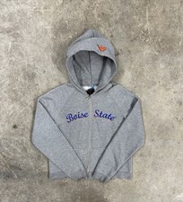 Vintage Y2K 00s Boise State University Script Spell Out Hoodie Women’s Large 