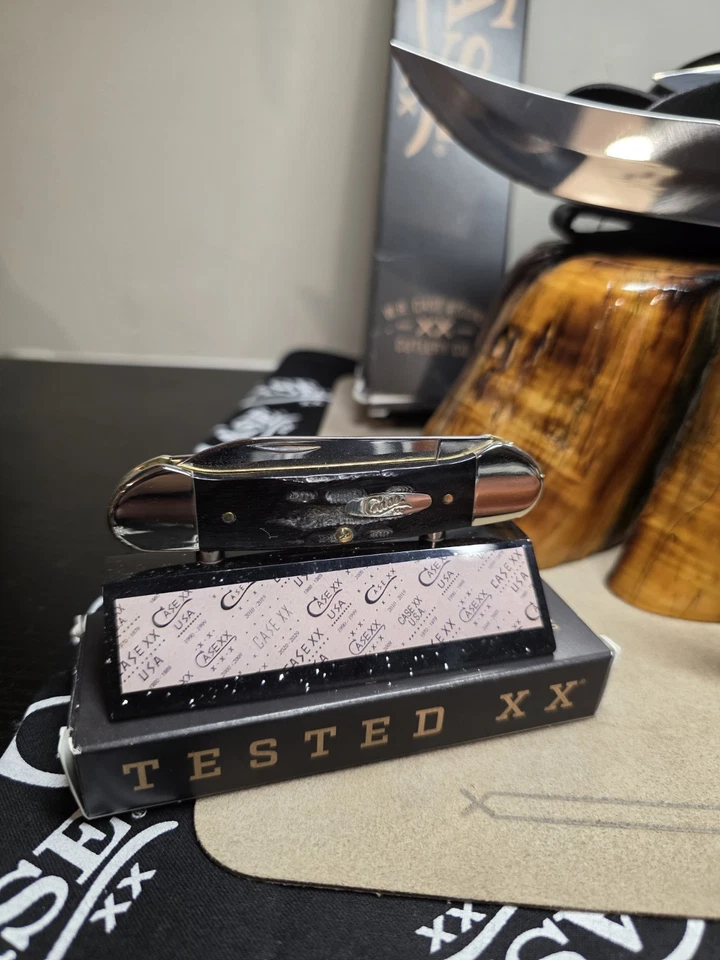 Lote de 5 cuchillos Case Buffalo Horn Foto 2 de 4