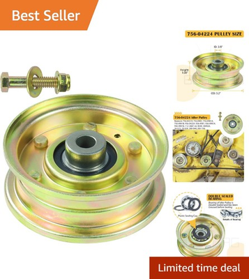 #ad Universal Flat Idler Pulley Replacement for Lawn Tractors and Snow Throwers $16.14