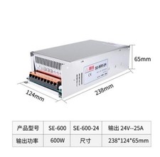 1PCS Meanwell SE-600-24 V25A600W AC to DC switching power supply lk