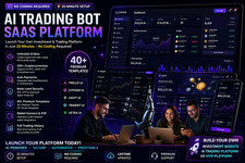 BotAI Trading Platform PHP Website - Automated Bots - Crypto Supported - No Coding