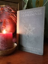 antyczna książka okultystyczne opowieści 1923 pentagram czarownice taniec dark academia