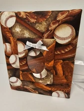 Baseball Photo Album -Holds 100 4x6 Photos - Handmade