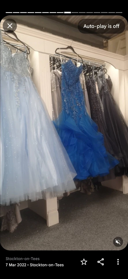 Gorgeous Jora Prom Dress French Blue From Butterflies Bridal Size 8 - Image 2 of 3