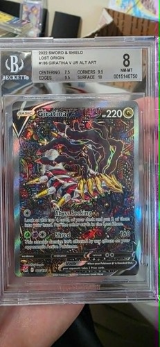 Giratina V graded BGS 8 for sale on eBay