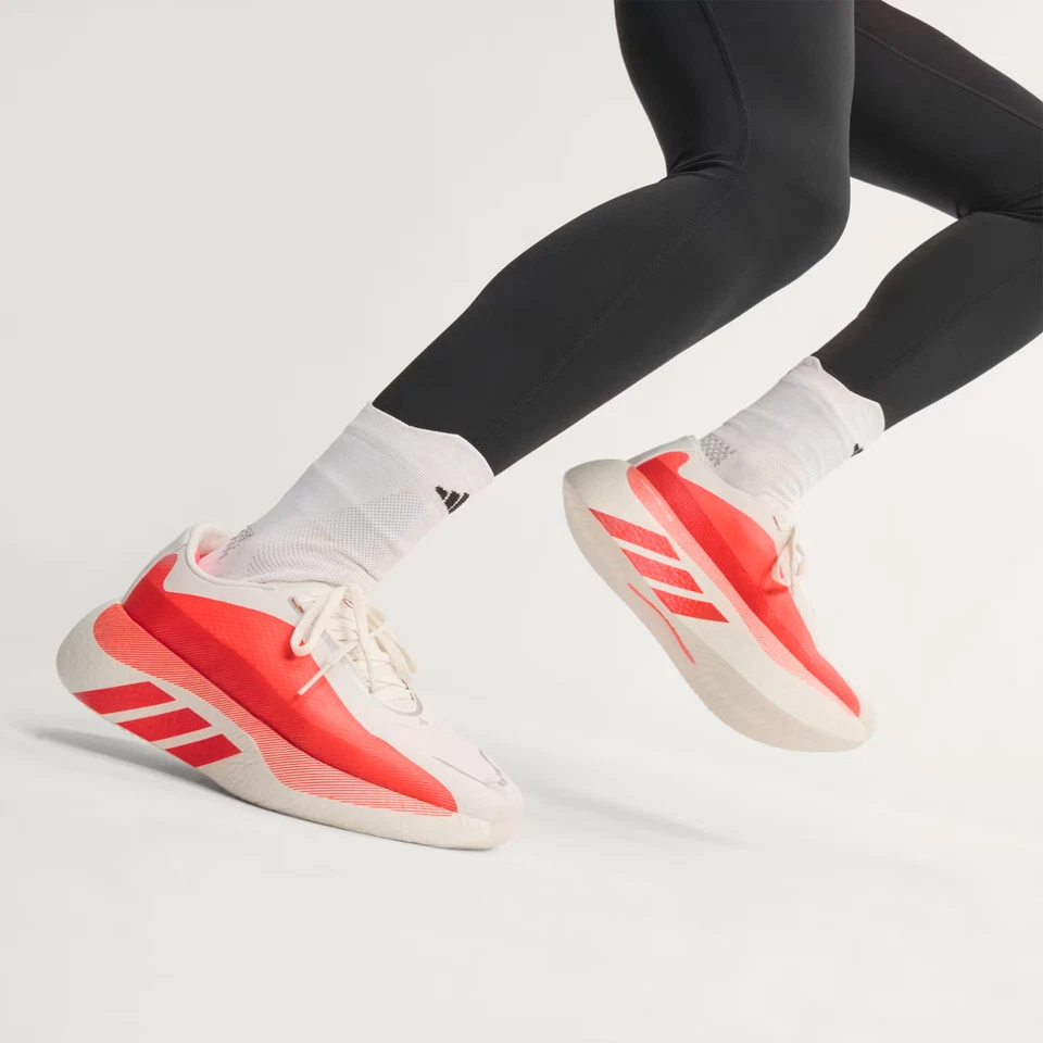 KI4406 adidas Hyperboost Edge "Hyper White/Solar Turbo" (Femme) - Photo 4/4