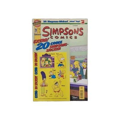 Bongo Comic Simpsons Heft Nr. 20 von 1998 mit Extra  Dino Verlag deutsch