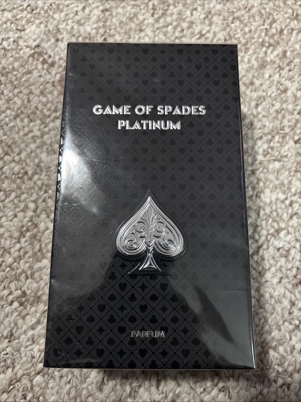 Men Jo Milano Game Of Spades Platinum Eau De Parfum 3.4 Fl Oz