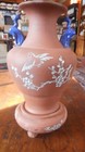 Chinese Yixing Republic Period Redware Vase With Peacock Blue Handles — photo 6
