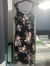 SHEIN Privé Women Floral Print Cami Summer Bodycon Dress