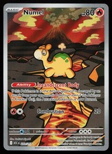 Carta Pokemon Numel 223/217 Holo Illustrazione Rara Eroi Ascesi