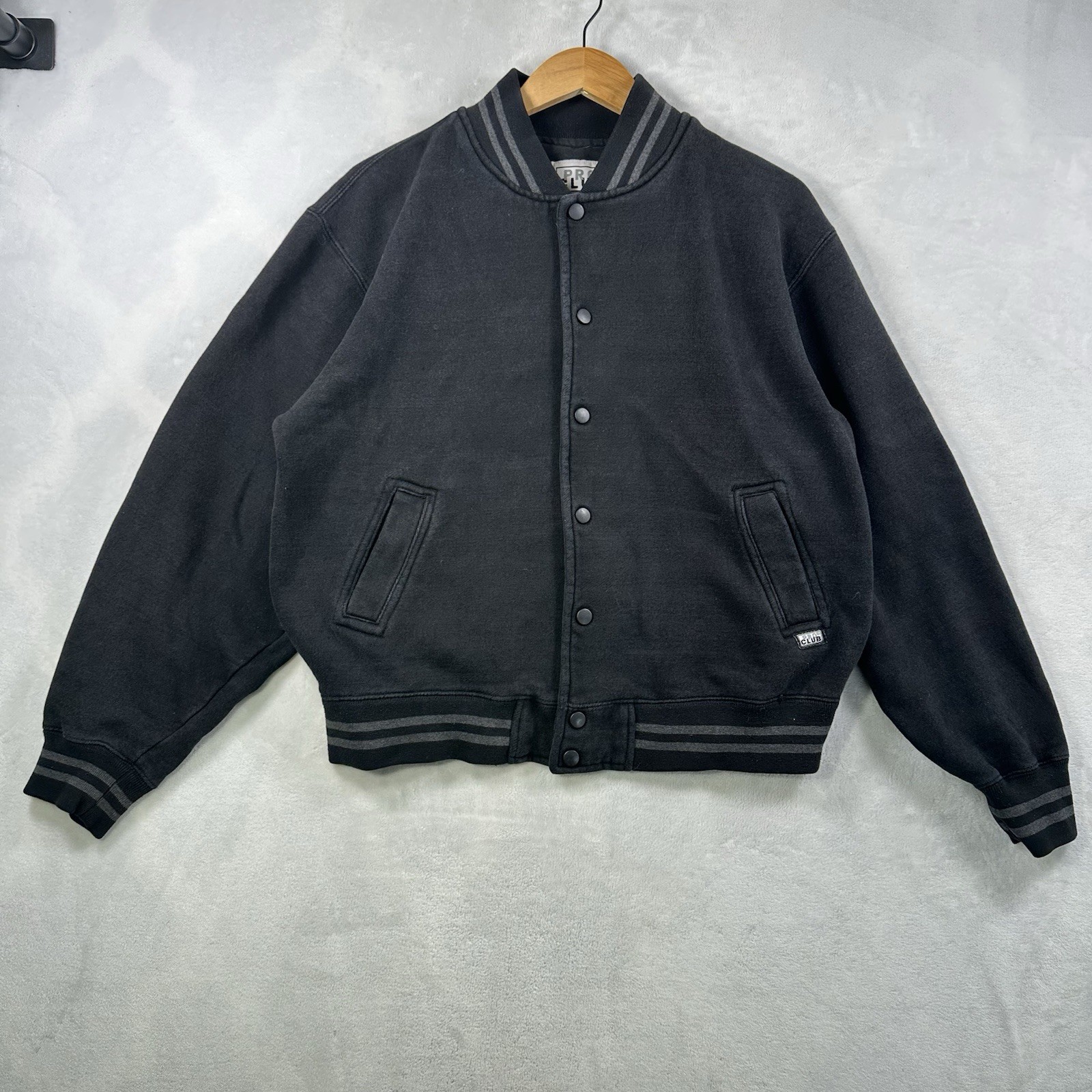 Pro Club Black Fleece Jacket Size Large