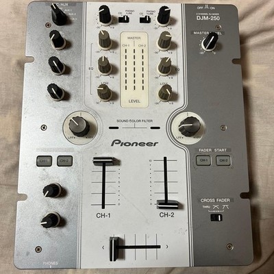 Pioneer DJM-250-k DJミキサー Pioneer DJM-250-K Black 2-Channel DJ Mixer Used Japan | eBay