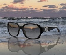 Brighton CRYSTAL BREEZE Sunglasses Style A12083 Square NWT List 110 Rare Find