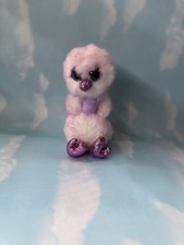 Ty Beanie Boos KENYA the Purple Ostrich Plush Toy Glitter Eyes