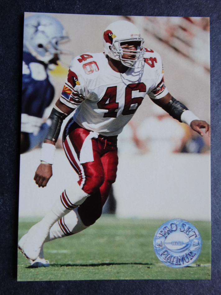 1991 Pro Set Platinum #94 Tim McDonald Phoenix Cardinals Football Card
