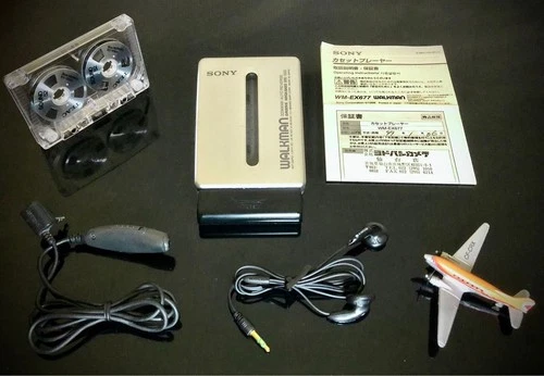 SONY WM-EX677 Cassette Walkman Player Serviced w/ Remote Vintage Tested Japan
