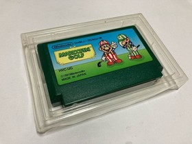 Mario Open Golf Boxed with Manual Nintendo Famicom FC In Stock B Japan import
