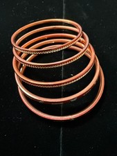 Vintage- Indische „Bollywood“ Armreifen, 5er Set