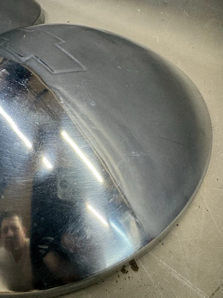 Tapacubos para plato de perro Chevy Camaro Nova Chevelle 1970-1979 cubiertas de rueda tapacubos SS OE Foto 4 de 4