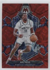 2023-24 Panini Mosaic International Red Mosaic Prizm 34/75 Naz Reid #8 1t4l