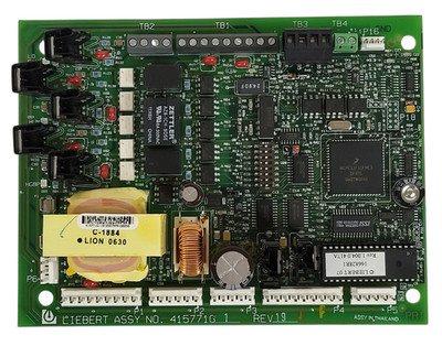 Liebert 415771G Rev 19 Control Board 415772R5 HVAC CRAC Unit PCB Emerson Vertiv