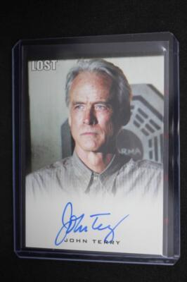 Lost Archives 2010 John Terry Dr. Christian Shephard Autograph Card RITTENHOUSE