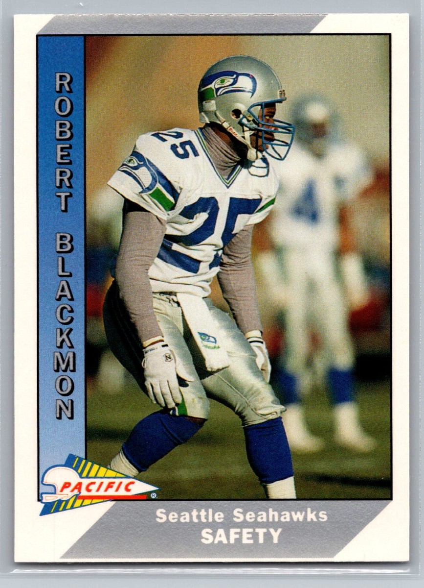 1991 Pacific Football #475 Robert Blackmon Seattle Seahawks
