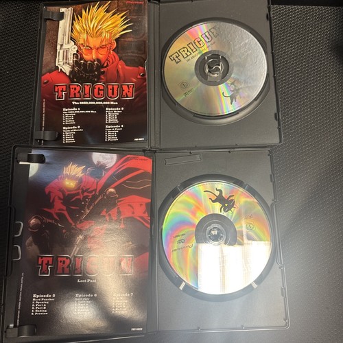 Trigun 8 DVD Lot Collection Pioneer Series Anime Manga - Picture 10 of 13