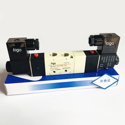 Solenoid Valve AC220V 110V DC12V 24V 4V230E-08 for AirTAC 1/4" 5 way 3 position - Picture 18 of 54