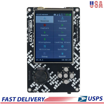 PortaPack H2M with 10.00MHZ TCXO Analog GPS for Hack Radio Frequency One USA