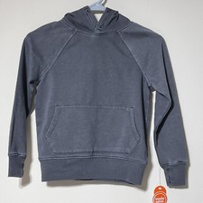 Wonder Nation Boys Gray Hoodie Size XS 4-5 . NWT L/S W/ Kangaroo Pocket.