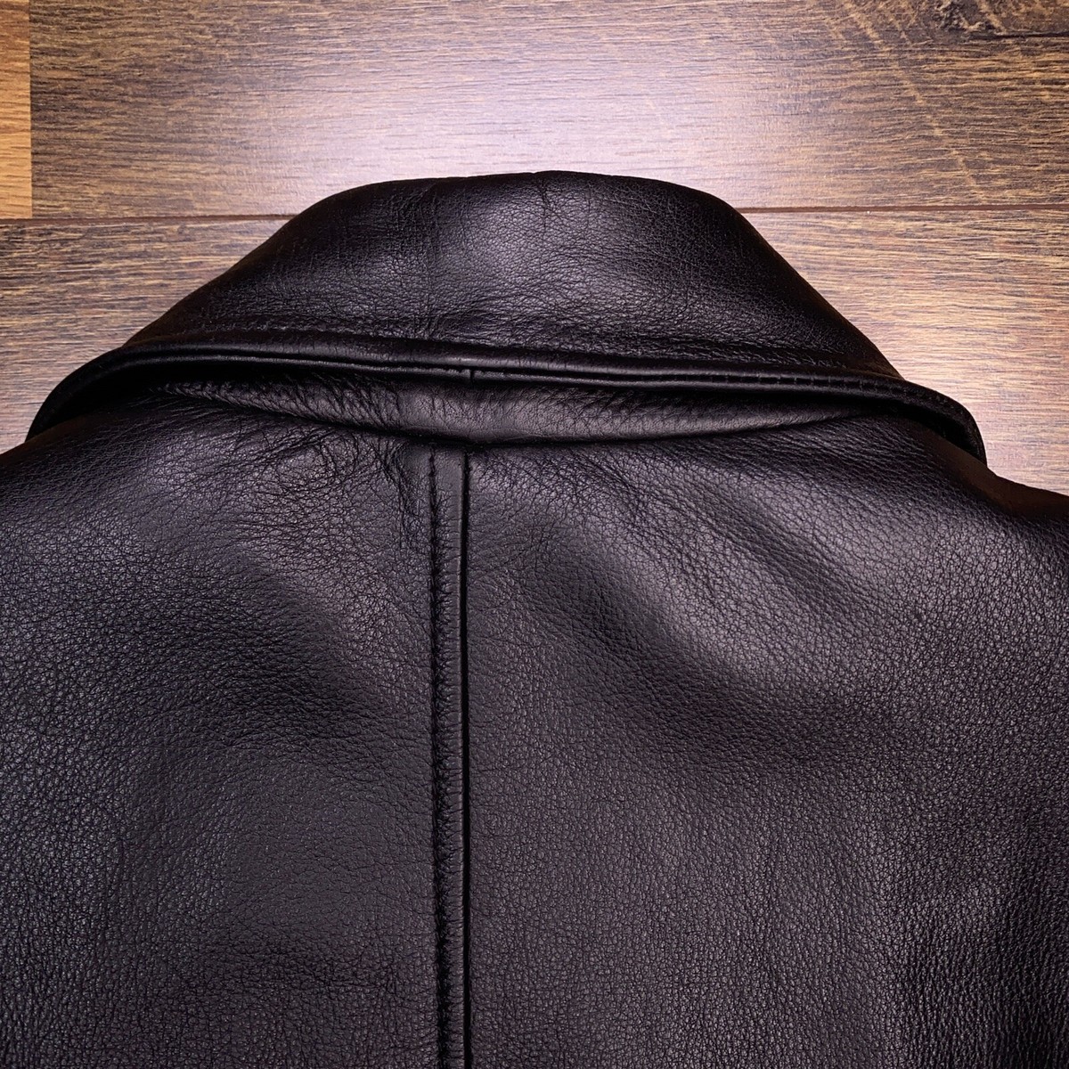 Whet Blu Leather Jacket Mens Medium Black Lined Thinsulate 3M | eBay