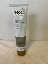 RoC Retinol Correxion Deep Wrinkle Anti-Aging Night Cream Daily Face Moisturi...