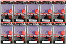 KMC Card Barrier Sleeves Deck Protector Hyper Mat Purple 800pcs 10 sets Size New