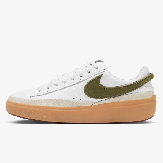 Nike Blazer Phantom Low Summit Белый/оливковый (HF3119-103) Доставляется в кратчайшие сроки