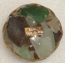 New Packaged 1/2 LB. Real Sea Glass