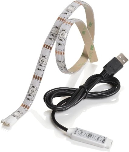 Intempo Sync Strip LED Lights Multi-Colour Changing 5M White & Colour Modes - Picture 6 of 6