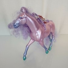 Fashion Star Fillies purple Horse Joelle Kenner 1987 w beads