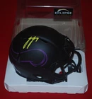 JJ McCARTHY Minnesota Vikings Signed ECLIPSE Mini Helmet Beckett 1W816519