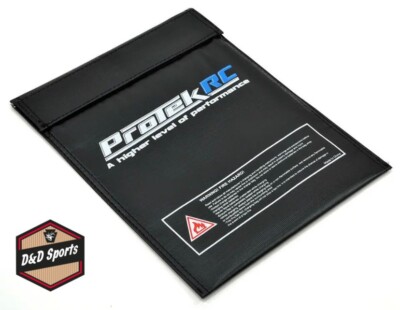 ProTek RC PTK-LIPOSAFE Flame Resistant LiPo Charging Bag (Large, 23x30cm)