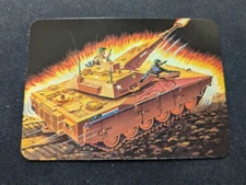 1986 Hasbro G.I. Joe Action Card # 31 Mauler M.B.T. Tank (NM)