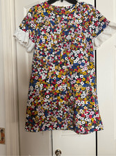 Ann Taylor Multicolor Floral Print Dress