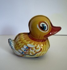 VTG Lehmann Tin Litho Friction Toy Duck Paak-Paak 903 Made in W Germany D Patent
