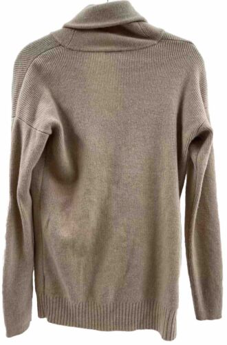 Cárdigan J Crew Doble Pecho Para Mujer Talla Pequeña Mezcla de Cachemira Beige Preppy - Imagen 2 de 7