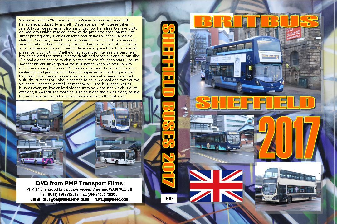 3467. Sheffield. Uk. Buses. January 2017. Our annual trip to the hectic bus cent